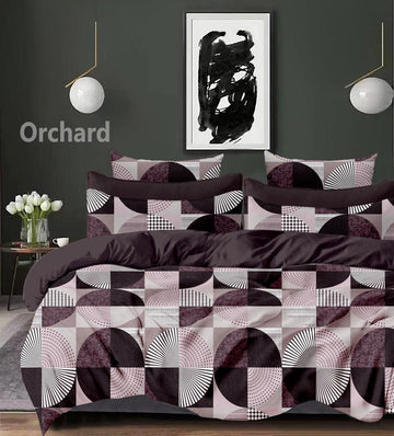 Cotton designer bedsheet with 2 pillow cover