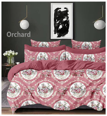 Cotton designer bedsheet with 2 pillow cover