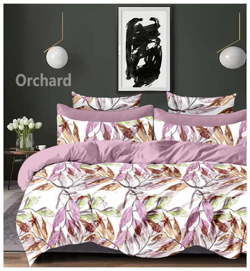 Cotton designer bedsheet with 2 pillow cover